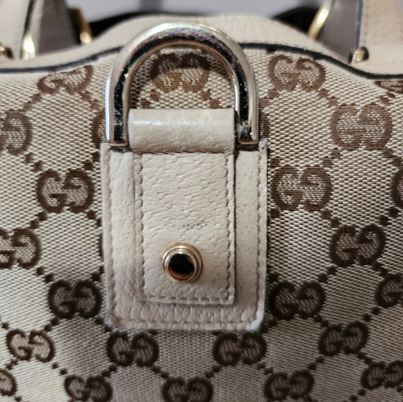 ❌️SOLD❌️ GUCCI Abbey GG Canvas Tote Bag Shoulder Bag - Picture 4 of 15